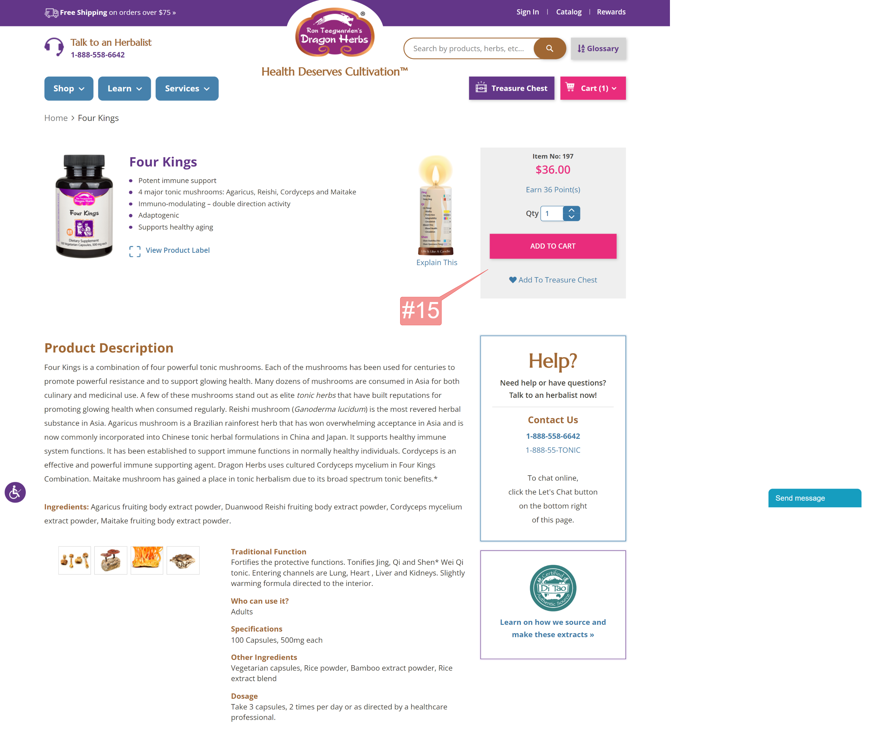 Dragon Herbs Shipping & Store Pickup